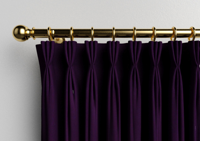 Faux Suede, Purple - Made to Measure Curtains - Image 11